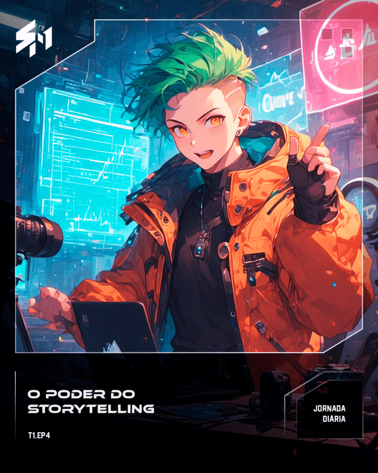 Pessoa a produzir um vídeo ou a gravar um conteúdo (podcast)